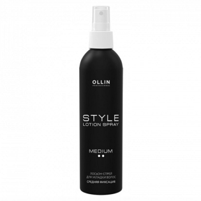 Ollin STYLE Лосьон-спрей для укладки средней фиксации 250мл