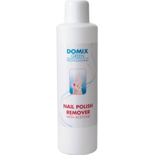 Domix Средство для снятия с ногтей всех видов лака с ацетоном Nail Polish Remover with Acetone 500 мл